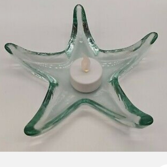Recycled glass starfish ashtray - Picture 9 of 9